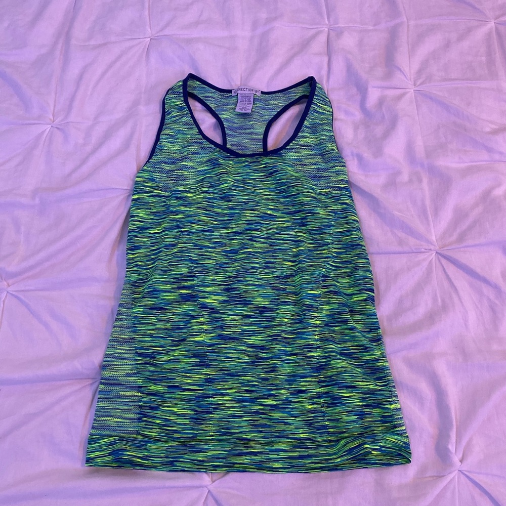 Athletic tank top.